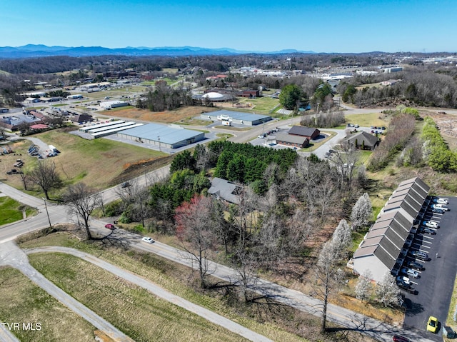 415 Fairgrounds Rd, Greeneville, TN 37745 - birds eye view of property with a mountain view