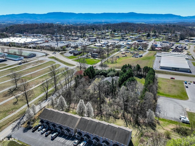 415 Fairgrounds Rd, Greeneville, TN 37745 - birds eye view of property with a mountain view