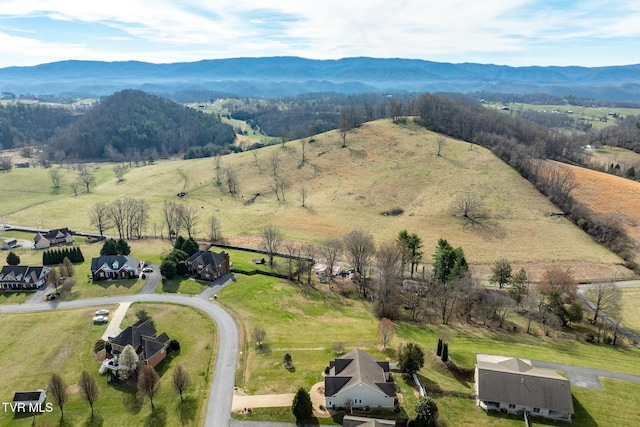 20324 Josh Allen Dr, Abingdon, VA 24211 - aerial view with a rural view and a mountain view