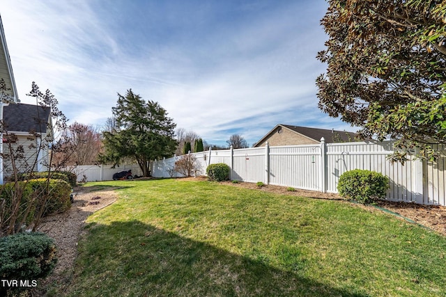 20324 Josh Allen Dr, Abingdon, VA 24211 - view of yard featuring a fenced backyard