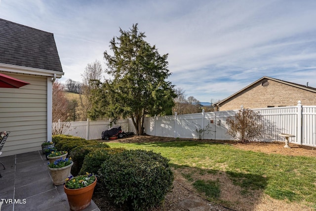 20324 Josh Allen Dr, Abingdon, VA 24211 - view of yard with a fenced backyard