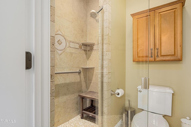20324 Josh Allen Dr, Abingdon, VA 24211 - full bath with toilet and tiled shower
