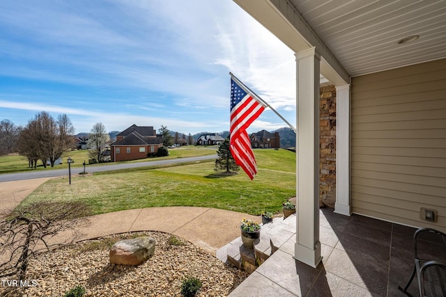 20324 Josh Allen Dr, Abingdon, VA 24211 - view of patio