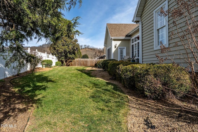 20324 Josh Allen Dr, Abingdon, VA 24211 - view of yard with fence