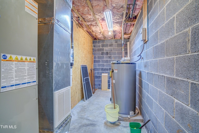 142 Laurel Acres Ct, Jonesborough, TN 37659 - utility room with gas water heater