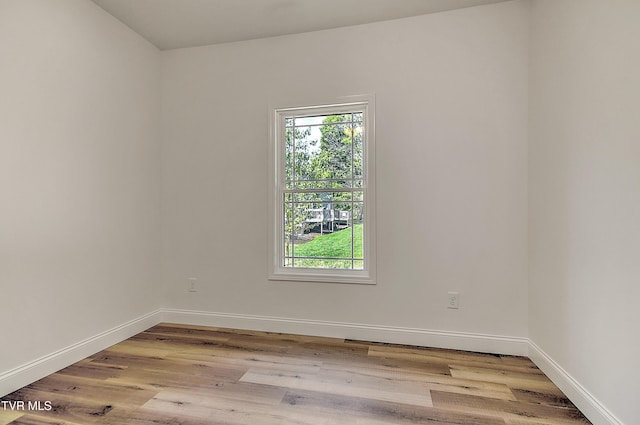 703 Swadley Rd, Johnson City, TN 37601 - spare room featuring plenty of natural light, baseboards, and wood finished floors