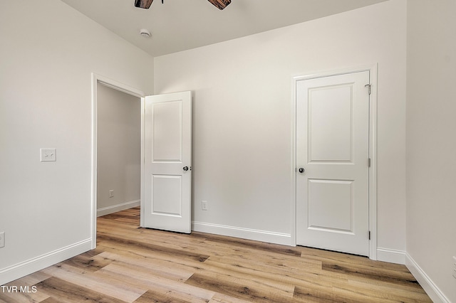 703 Swadley Rd, Johnson City, TN 37601 - unfurnished bedroom featuring light wood finished floors and baseboards