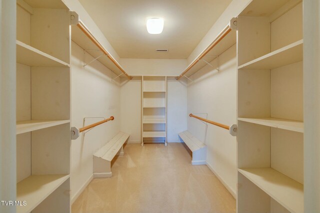 2017 Springfield Ave, Kingsport, TN 37664 - spacious closet featuring carpet flooring and visible vents