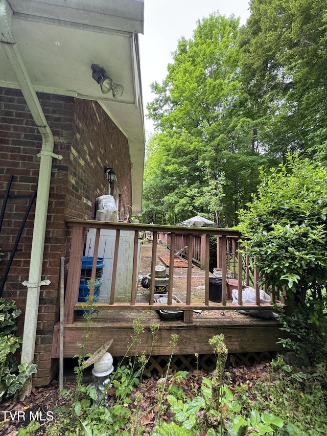 649 Sugar Run Rd, Jonesville, VA 24263 - view of deck
