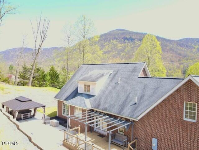 164 Kermit Day Rd, Big Stone Gap, VA 24219 - birds eye view of property with a mountain view