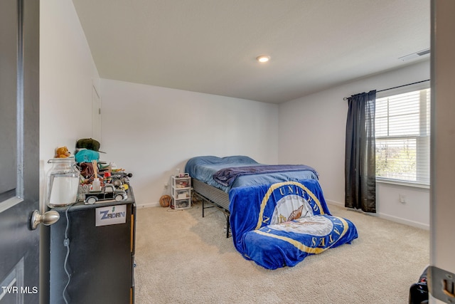 1205 Stamp Lodge Rd, Kingsport, TN 37660 - carpeted bedroom featuring baseboards and visible vents