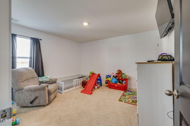 1205 Stamp Lodge Rd, Kingsport, TN 37660 - recreation room featuring visible vents and carpet flooring