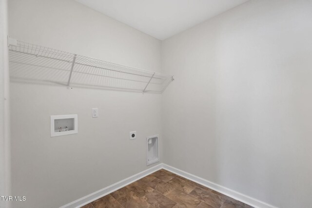 1122 Aspen Ter, Greeneville, TN 37745 - laundry room featuring hookup for a washing machine, hookup for an electric dryer, baseboards, and laundry area