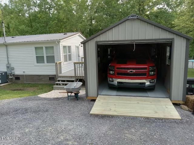 view of outbuilding featuring an outbuilding