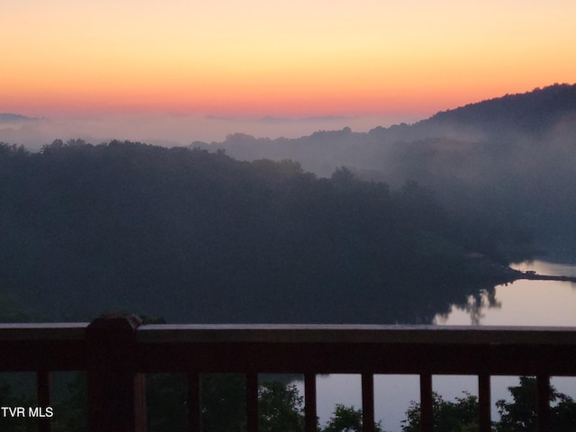 property view of water