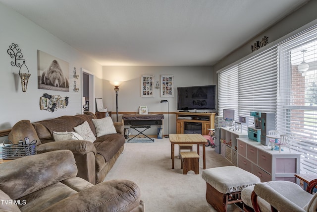 216 Nelson Ave, Piney Flats, TN 37686 - living room with light carpet