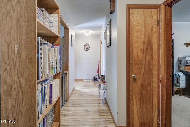 216 Nelson Ave, Piney Flats, TN 37686 - hall with baseboards, light wood-type flooring, and visible vents