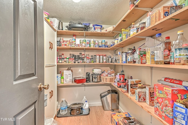 view of storage area