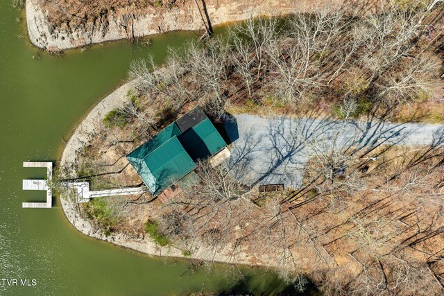 403 Deerlick Rd, Piney Flats, TN 37686 - birds eye view of property with a water view