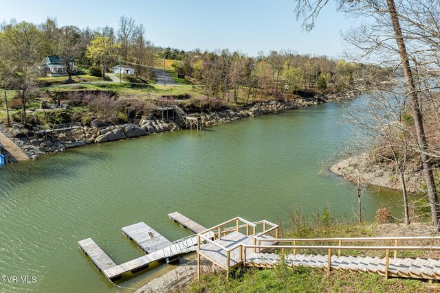 403 Deerlick Rd, Piney Flats, TN 37686 - exterior space featuring a water view