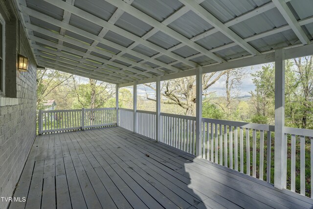 5744 Orebank Rd, Kingsport, TN 37664 - view of deck