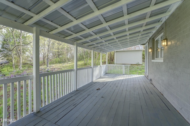 5744 Orebank Rd, Kingsport, TN 37664 - view of wooden terrace