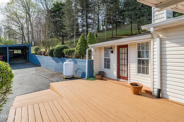 166 Lonesome Dove Ln, Elizabethton, TN 37643 - view of wooden terrace