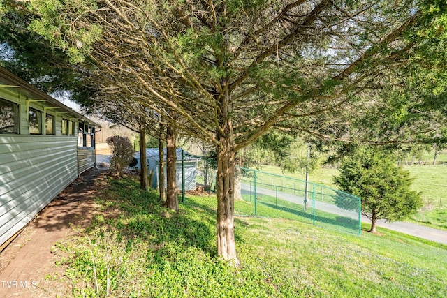 166 Lonesome Dove Ln, Elizabethton, TN 37643 - view of yard with fence
