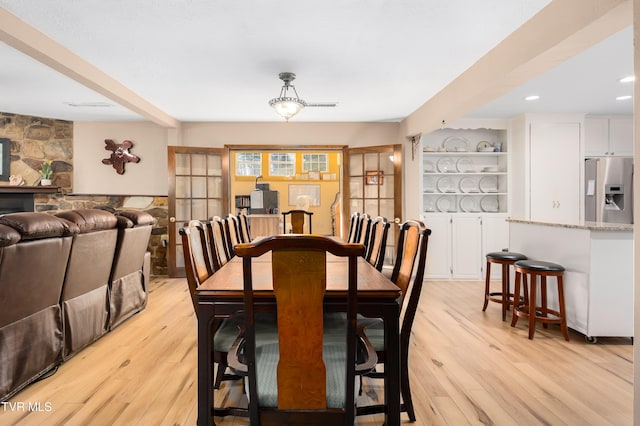166 Lonesome Dove Ln, Elizabethton, TN 37643 - dining room featuring light wood finished floors