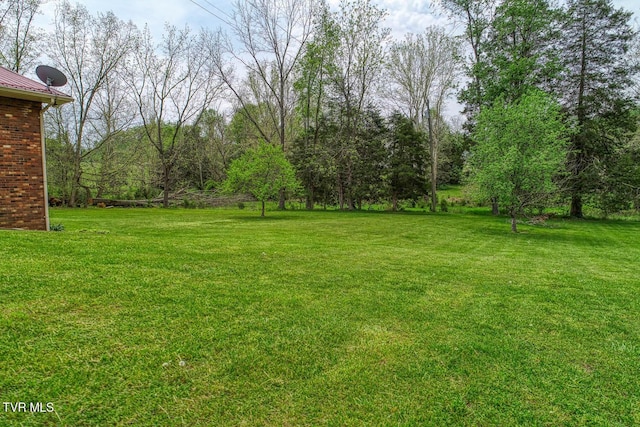 view of yard
