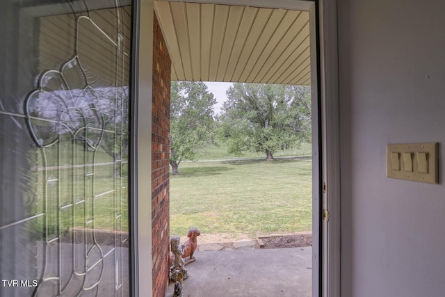 view of doorway