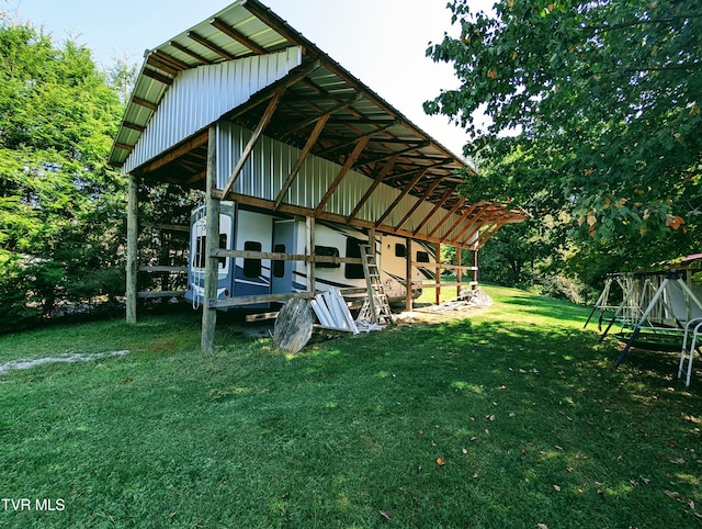 2509 Dc Caney Ridge Rd, Clintwood, VA 24228 - exterior space with an outbuilding