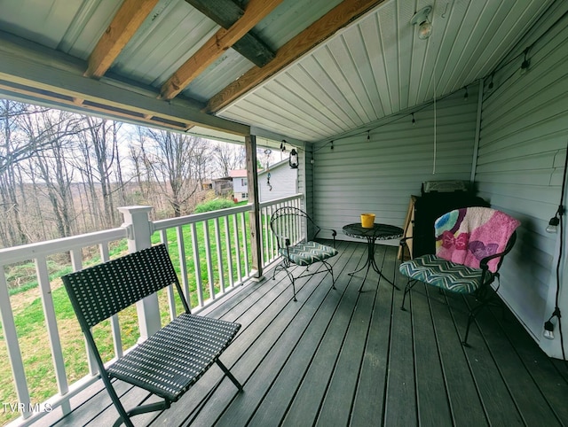 2509 Dc Caney Ridge Rd, Clintwood, VA 24228 - view of wooden deck