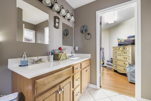 253 Crockett Dr Unit 253, Church Hill, TN 37642 - bathroom featuring double vanity, a sink, and tile patterned flooring
