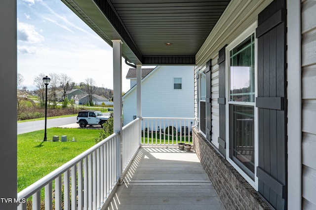 1177 Lemongrass Dr, Jonesborough, TN 37659 - balcony featuring covered porch