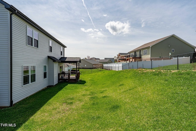 1177 Lemongrass Dr, Jonesborough, TN 37659 - view of yard with a residential view and fence private yard