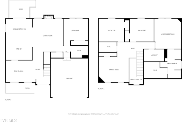 1177 Lemongrass Dr, Jonesborough, TN 37659 - floor plan