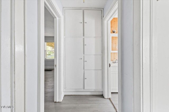 2510 Shelby St, Bristol, TN 37620 - corridor with light wood-style floors