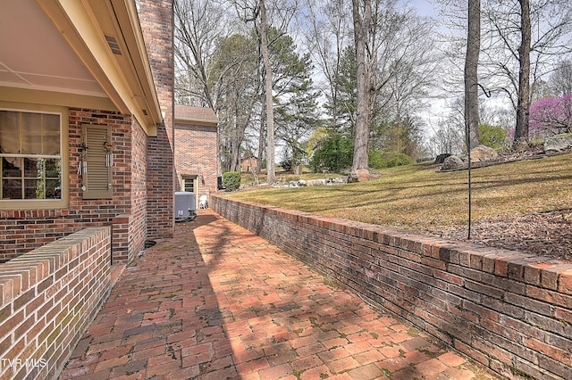216 Forest Hills Dr, Bristol, TN 37620 - view of patio / terrace with central air condition unit