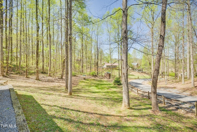 view of yard
