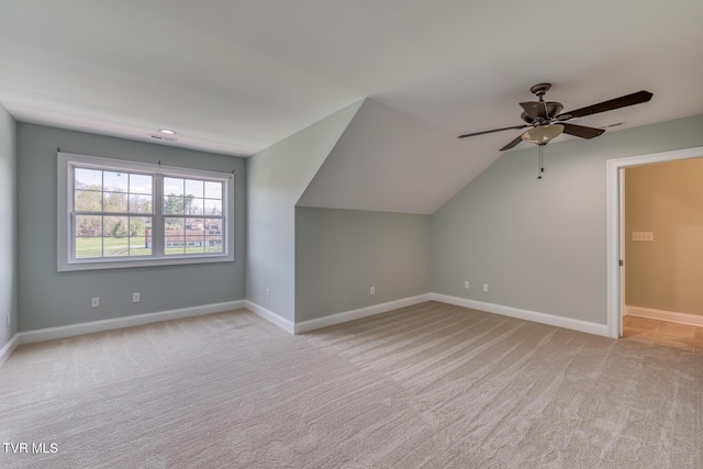 798 Hamilton Rd, Blountville, TN 37617 - bonus room featuring light colored carpet, baseboards, and lofted ceiling