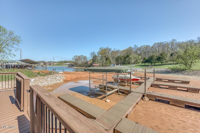798 Hamilton Rd, Blountville, TN 37617 - dock with a water view