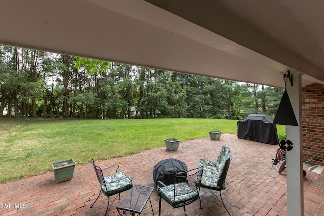 19494 Oakwood Dr, Abingdon, VA 24211 - view of patio with grilling area