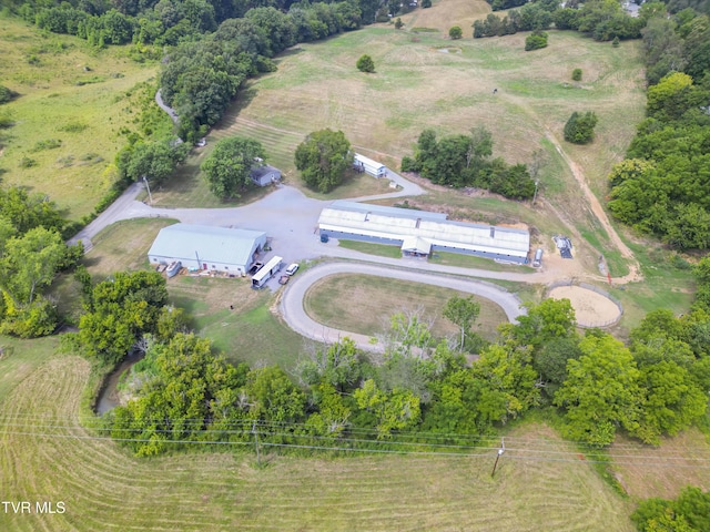 90 Darnell Rd, Greeneville, TN 37743 - birds eye view of property featuring a rural view