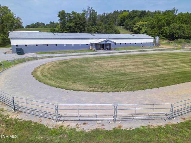 90 Darnell Rd, Greeneville, TN 37743 - exterior space featuring a front yard and fence