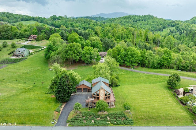 589 Harbor Point Rd, Butler, TN 37640 - aerial view of a heavily wooded area