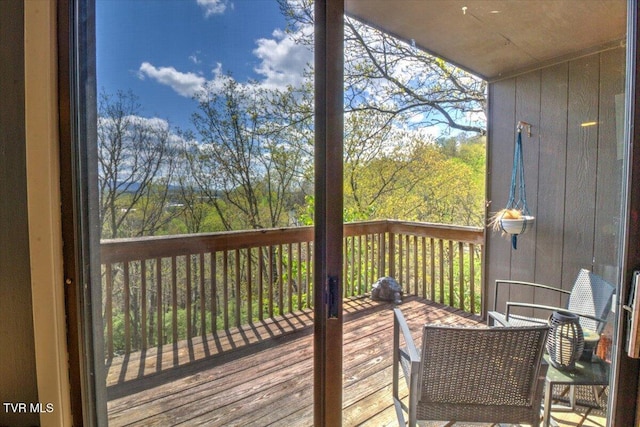 view of deck
