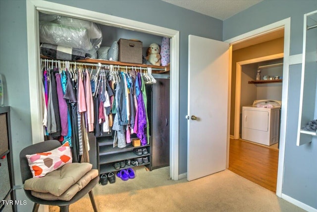 view of closet