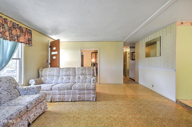 view of living area