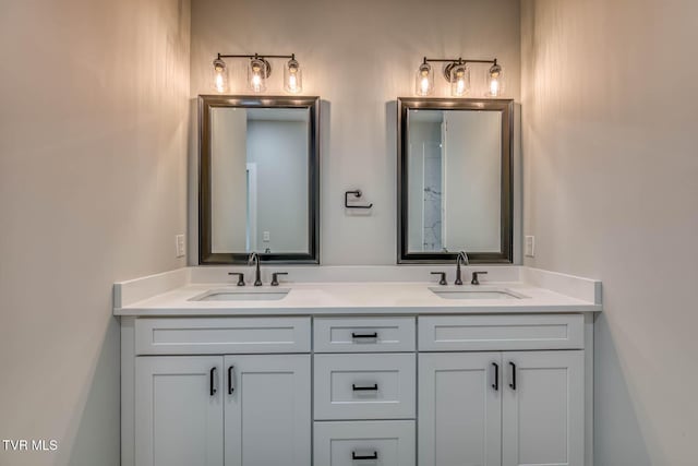 74 Slonaker Cir, Jonesborough, TN 37659 - full bathroom with double vanity and a sink